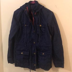 Market & Spruce Navy Cargo Jacket